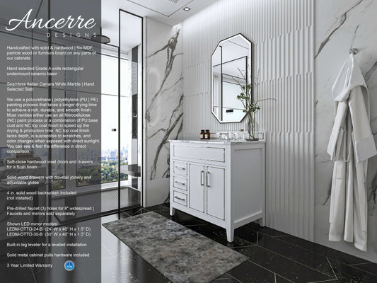Aspen 36" Bath Vanity Set