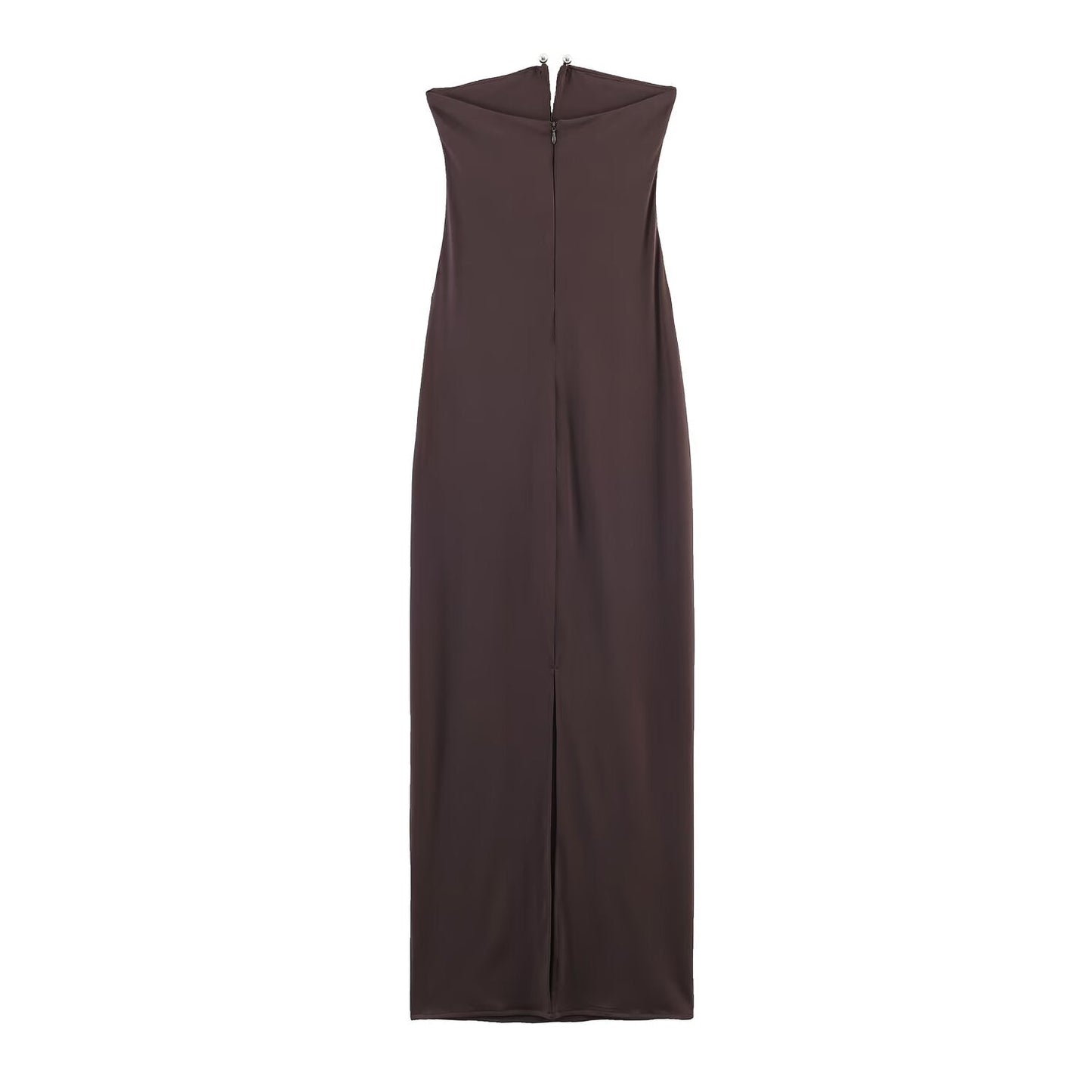 Women Clothing Elegant High Sense Slim Fit Slim Fit Tube Top Dress