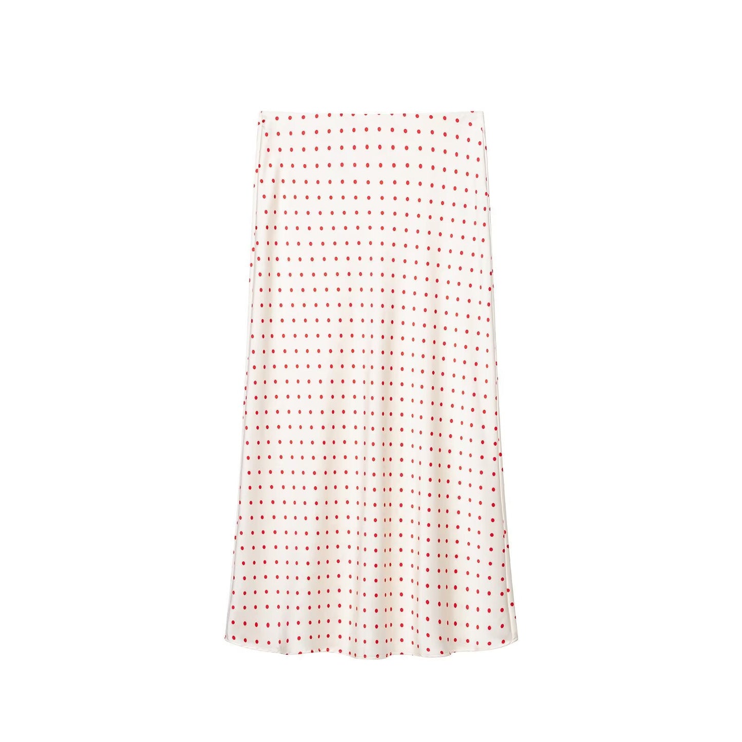 Summer Women Clothing Sexy Silk Satin Texture Skirt