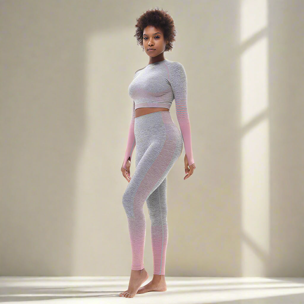đ§ââď¸ Tight-Fitting Butt-Lifting Seamless Yoga Set