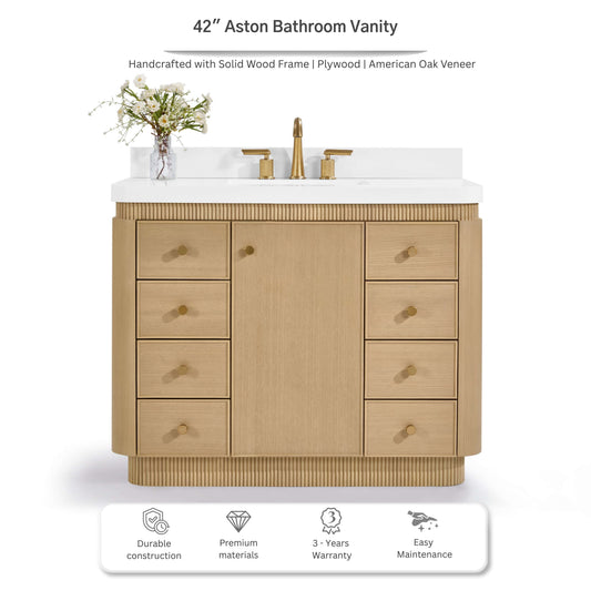 Aston 42" Bath Vanity Set