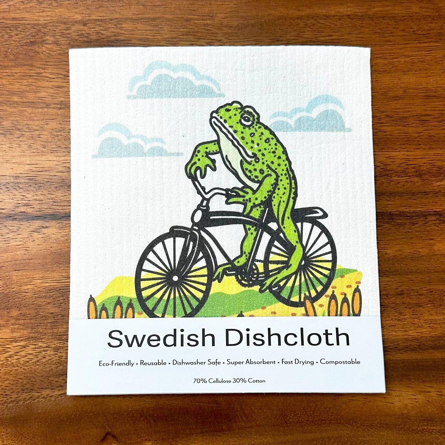 Frog Swedish Dishcloth