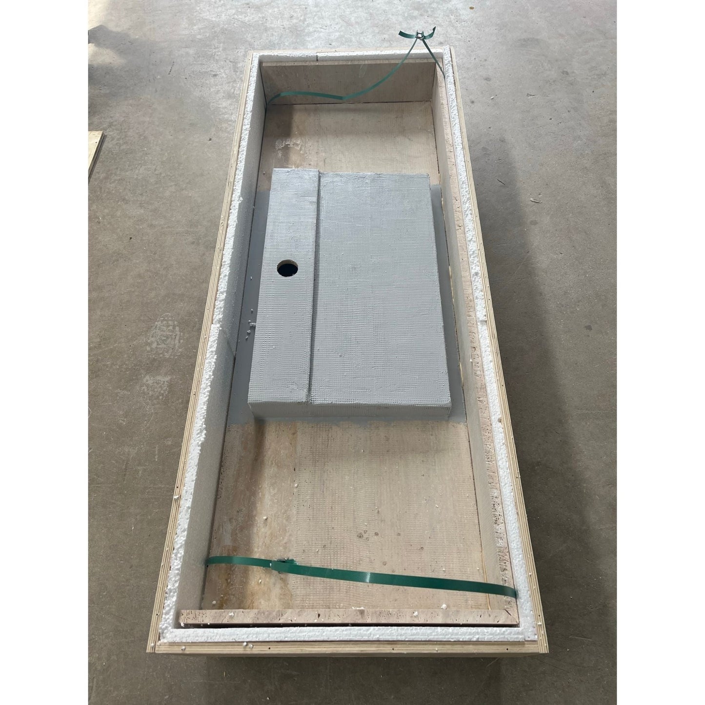 Travertine Sink Warm Beige Handcrafted Natural Stone Custom Design