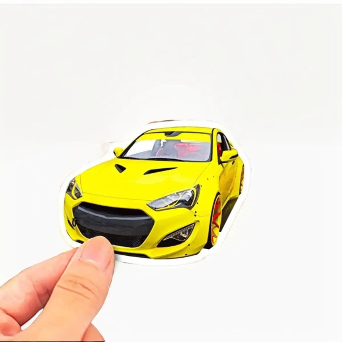 50 Sport Car Sticker Set – Cool Vinyl Decals for Decor & Gifts