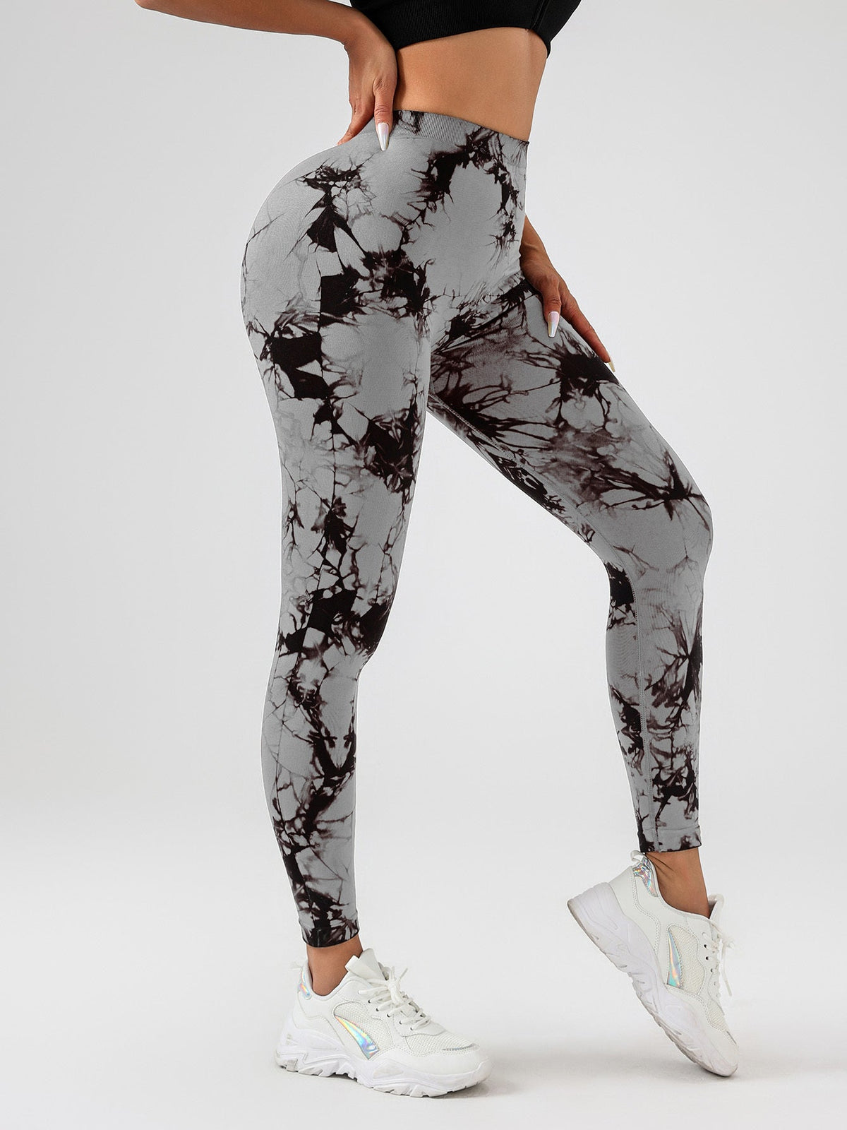 Tie-Dye Slimming Yoga Leggings – Butt Lifting Women's Yoga Pants