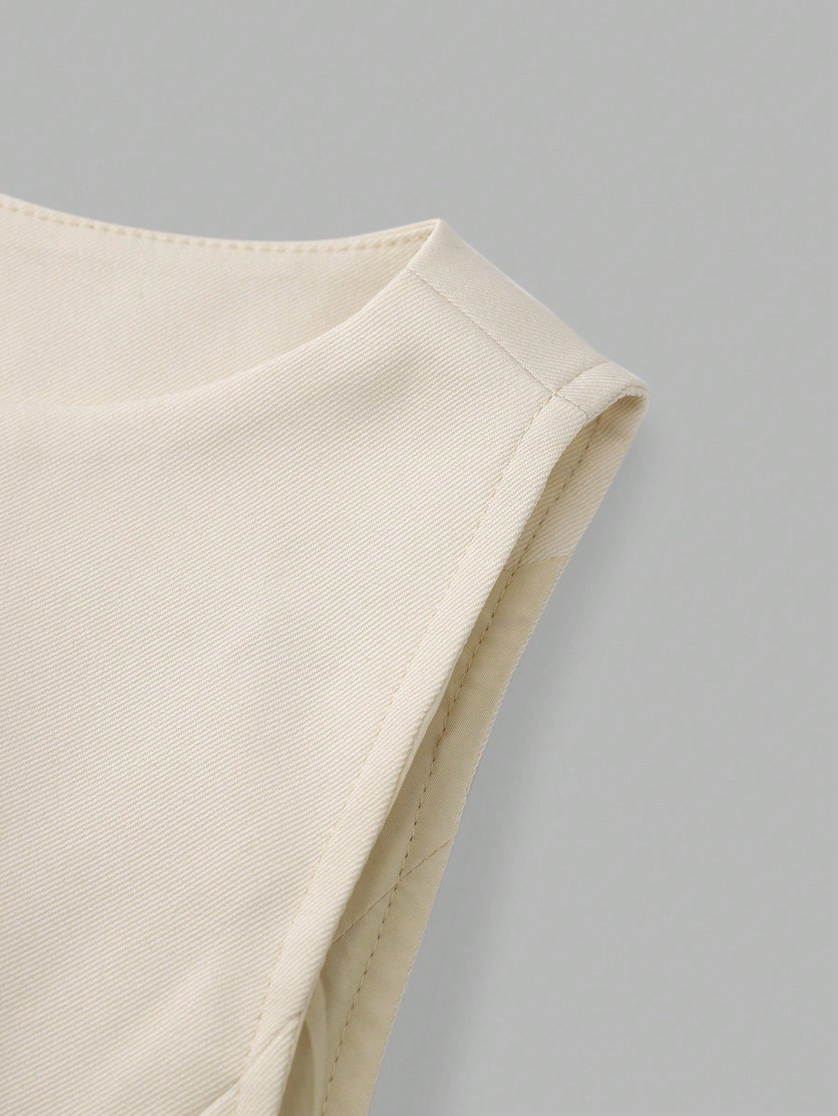 Women’s Minimalist Cinched-Waist Camisole – Single-Breasted Summer Tank