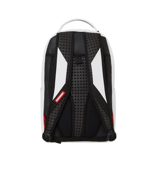 Sprayground Shark Central 2.0 White Backpack B5489