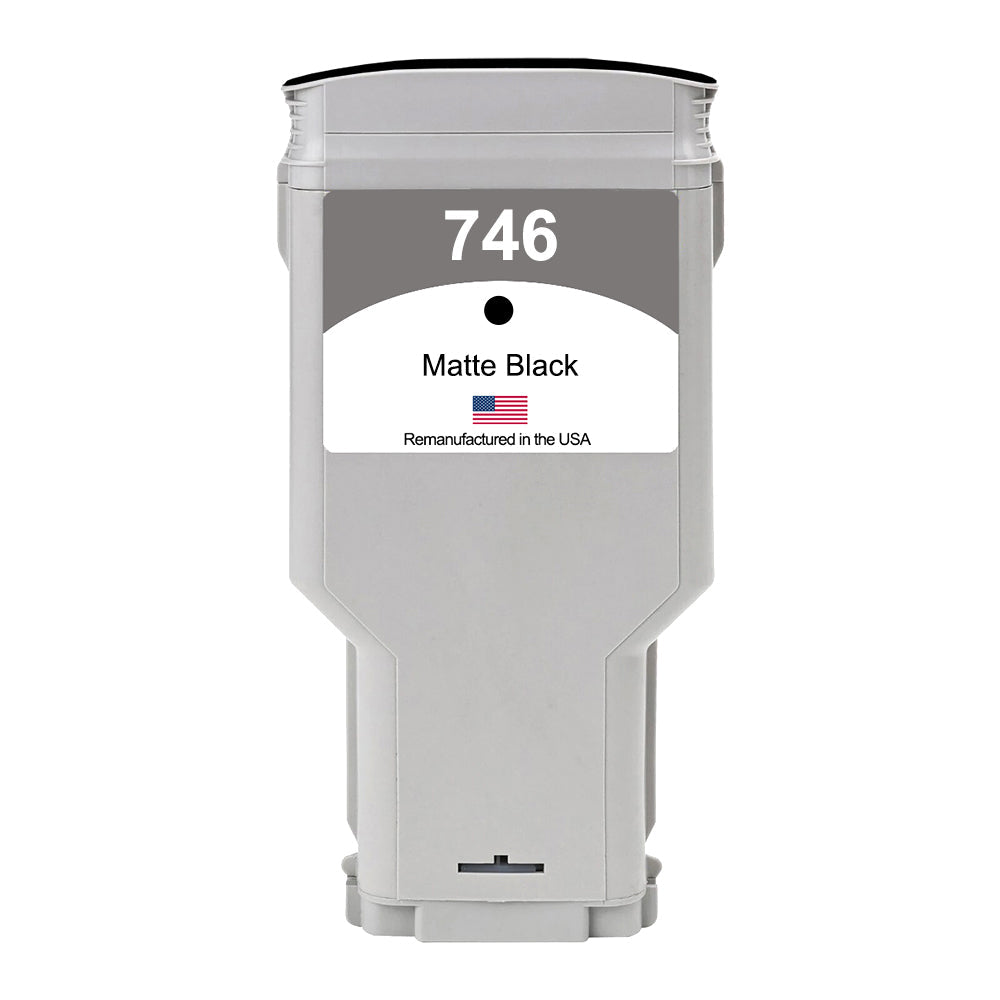 US Remanufactured for HP 746 Standard Yield Matte Black Ink Cartridge, P2V83A