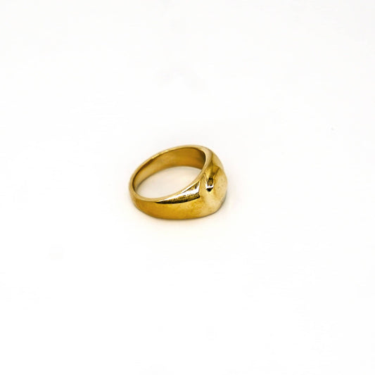 Dot Signet Band Ring | Nola