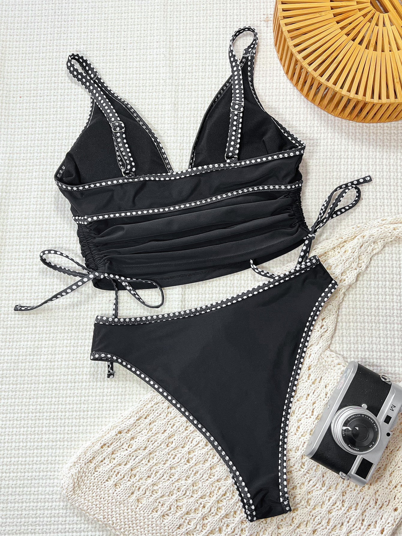 Black One Piece Swimsuit Women Bikini Bikini Swimsuit