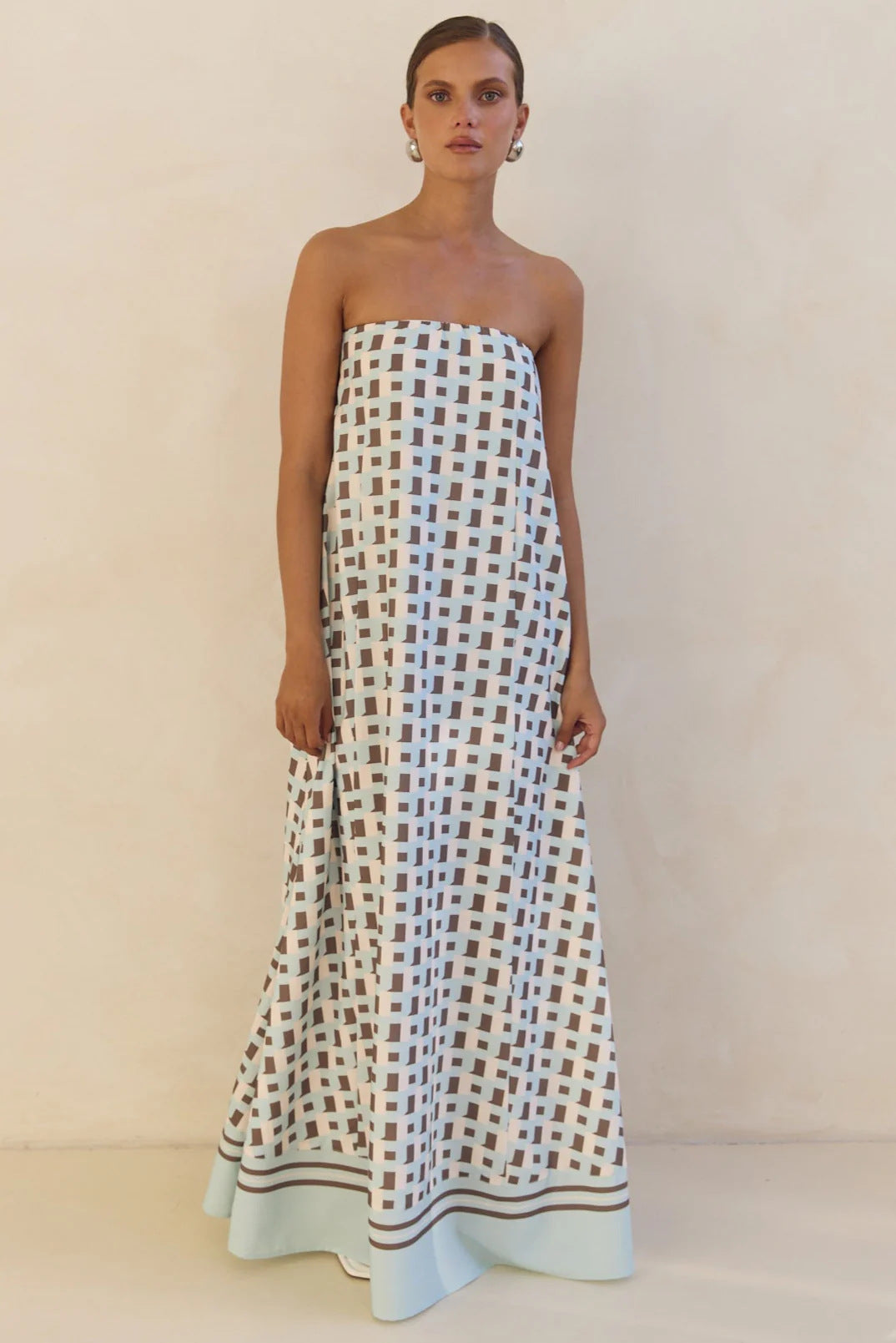 Summer Women Dress Sexy Bandeau One Shoulder Printed Dress