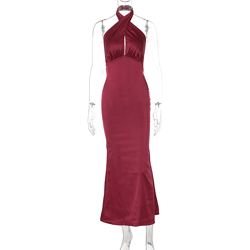 Summer Elegant Backless Sleeveless Dress Elegant Dress Women