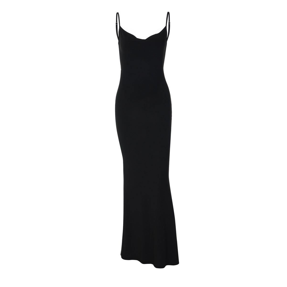 Summer Sequined Butterfly Decoration Solid Color Sexy Suspenders Backless Dress