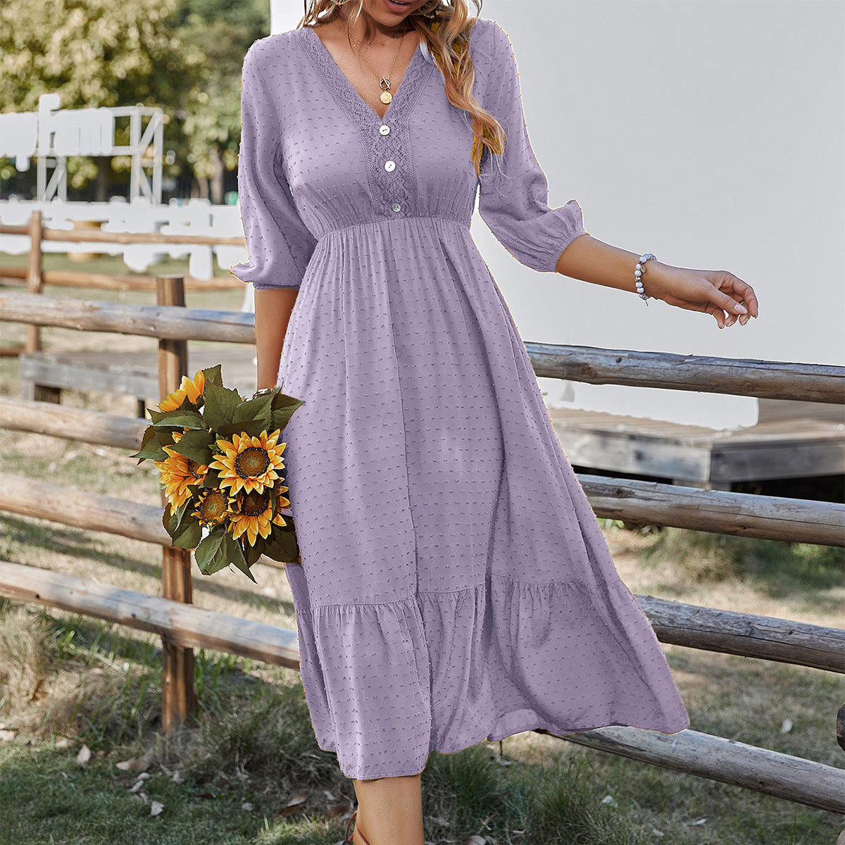 Elegant Women Dress Long Summer Mori Women Dress