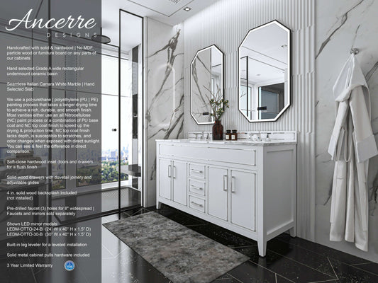 Aspen 60" Bath Vanity Set