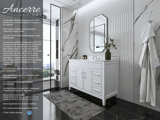 Aspen 48" Bath Vanity Set
