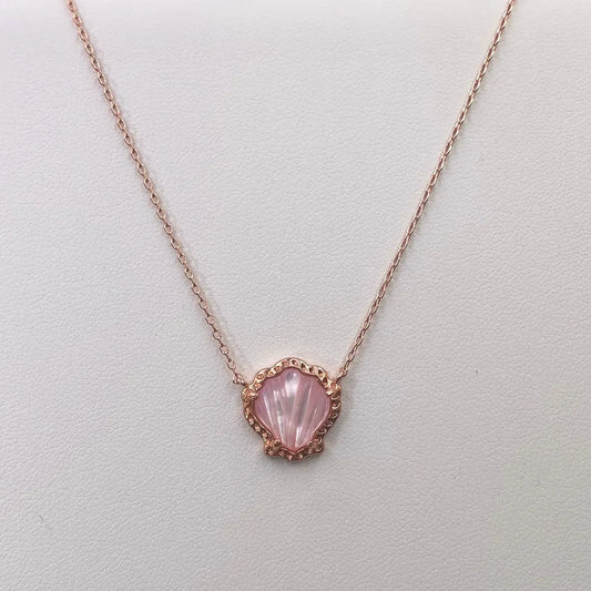 Shell-shaped Short Pendant Necklace for Women, Fashion Jewelry, Unique Gifts