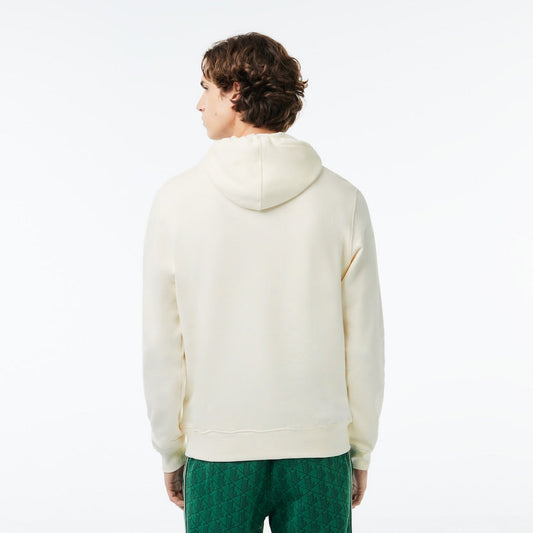 Lacoste Men's Loose Fit Front Graphic Long Sleeve Hoodie