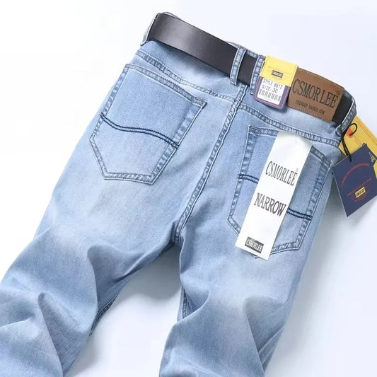 2026 Brand Jeans Summer Style Utr Thin Light Men's Jeans Fashion Male Casual Denim Men's Jeans Slim Wholesale Jeans