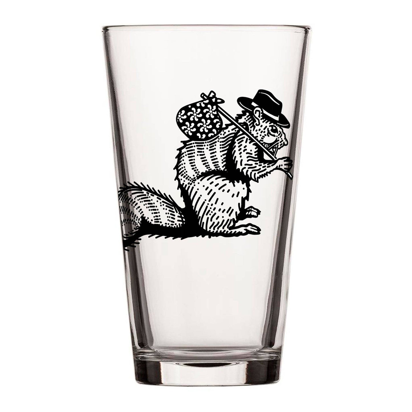 Squirrel Pint Glass – 16oz