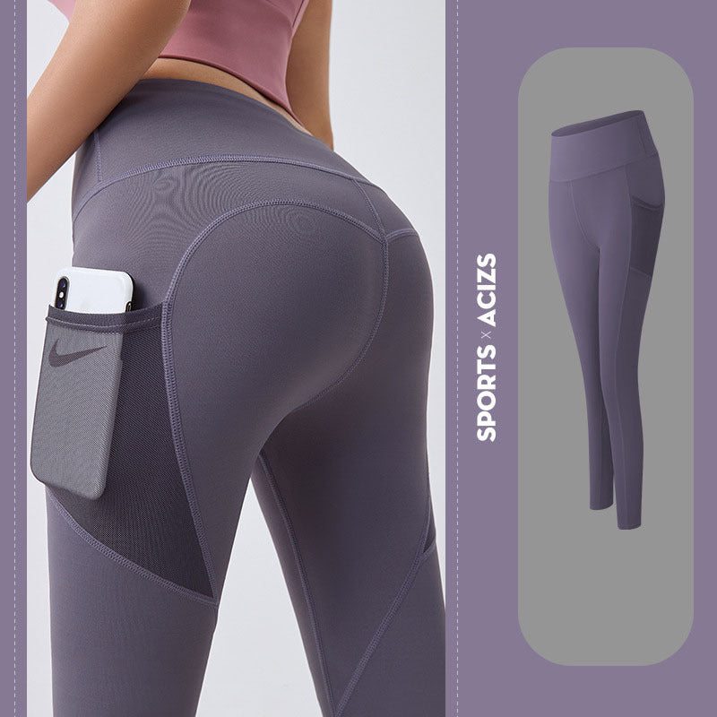š§āāļø Women's High-Waisted Yoga Leggings with Pockets