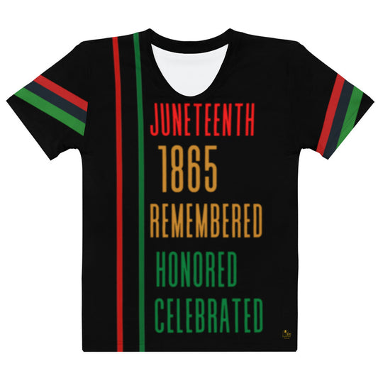 Pan African Pride – Juneteenth Women's Graphic Tee
