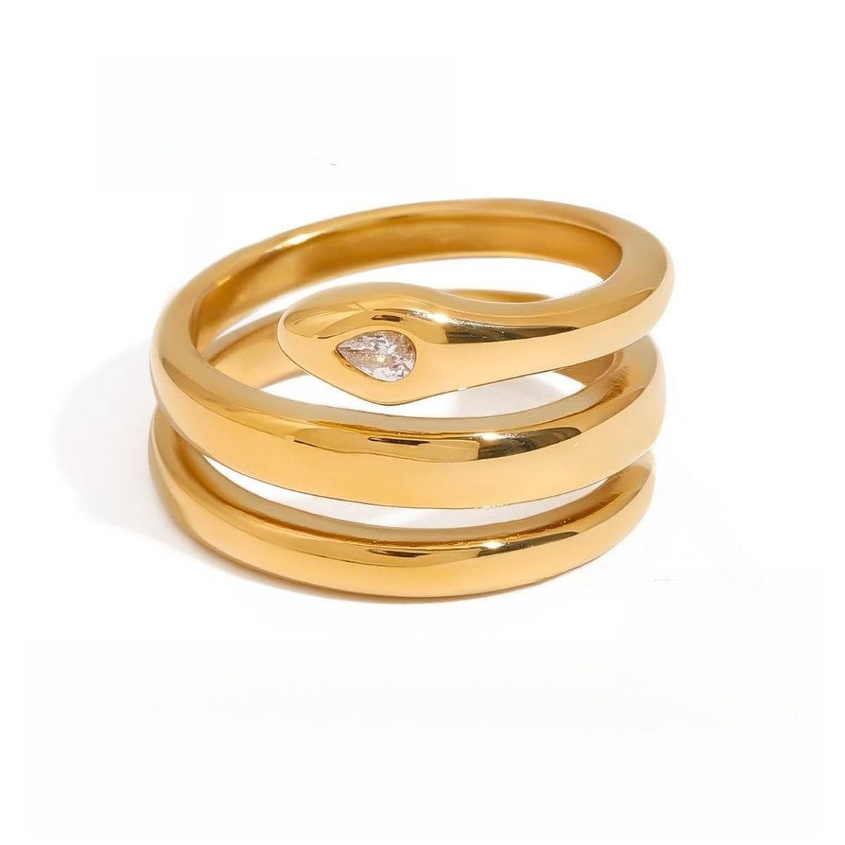 Light luxury snake ring