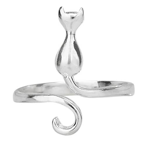 Feline Persuasion Sterling Silver Ring