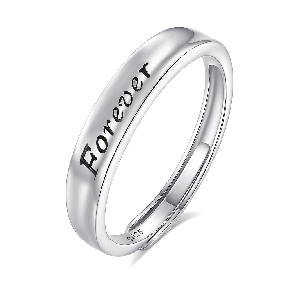 Forever-Love Eternal Love Couple Ring