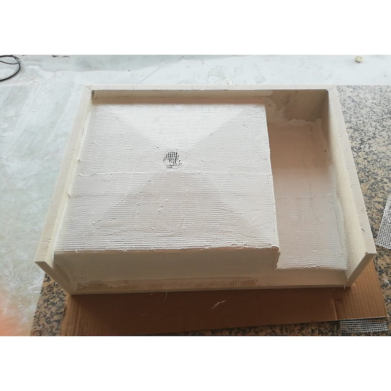 Light Pearl Marble Veined Handcrafted Sculptural Vanity Sink