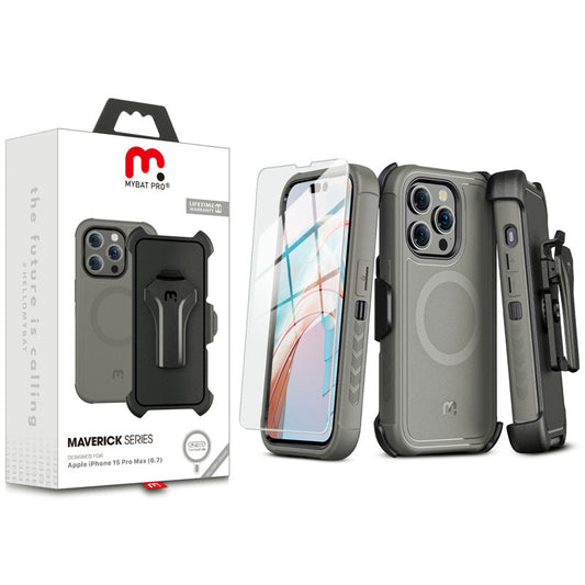 MYBAT Pro Maverick MagSafe Case for Apple iPhone 15 Pro Max