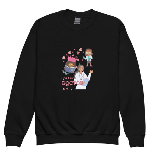 Youth Future Doctor Crewneck Sweater- Female