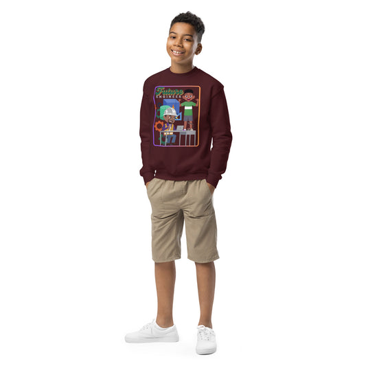 Youth Future Engineer Crewneck Sweater for Boys