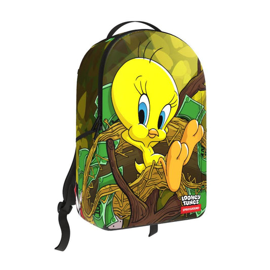 Sprayground Looney Tunes Tweety Money Nest Shark DLXR Backpack B7037