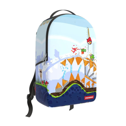 Sprayground Angry Birds Shark Game Backpack B7798