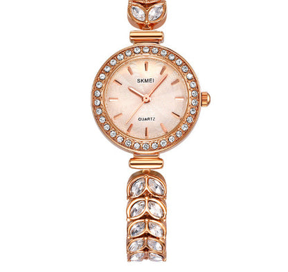 High-appearance-value Diamond-encrusted Ladies Bracelet Watch