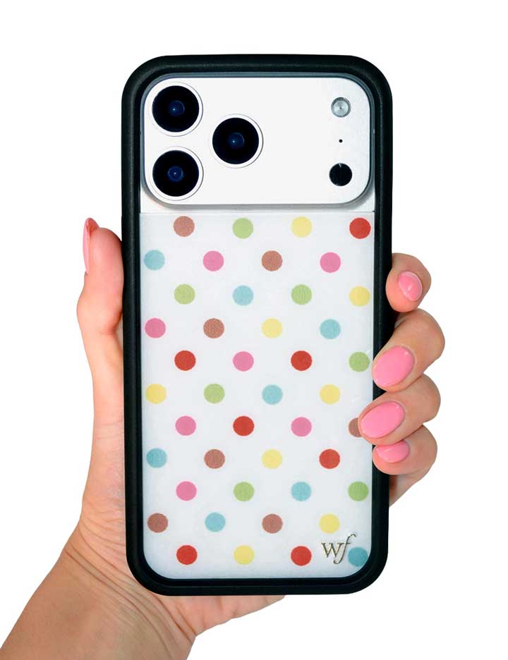 Confetti Polka Dots iPhone Case