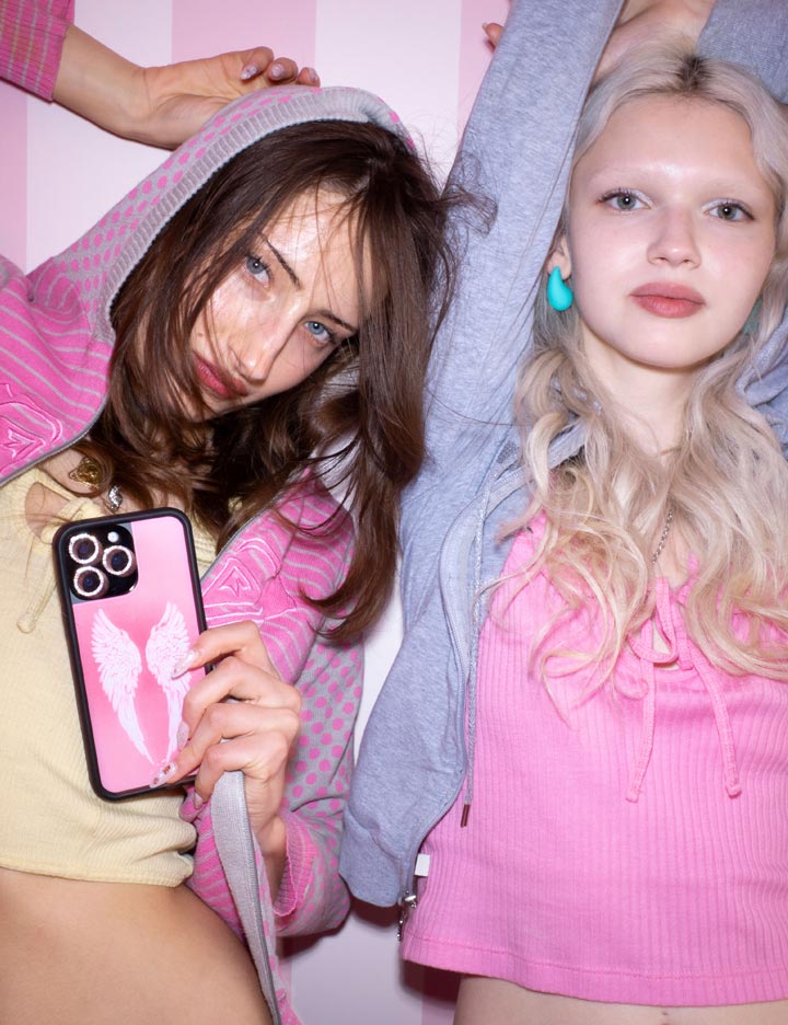 Angel Baby |Pink iPhone Case