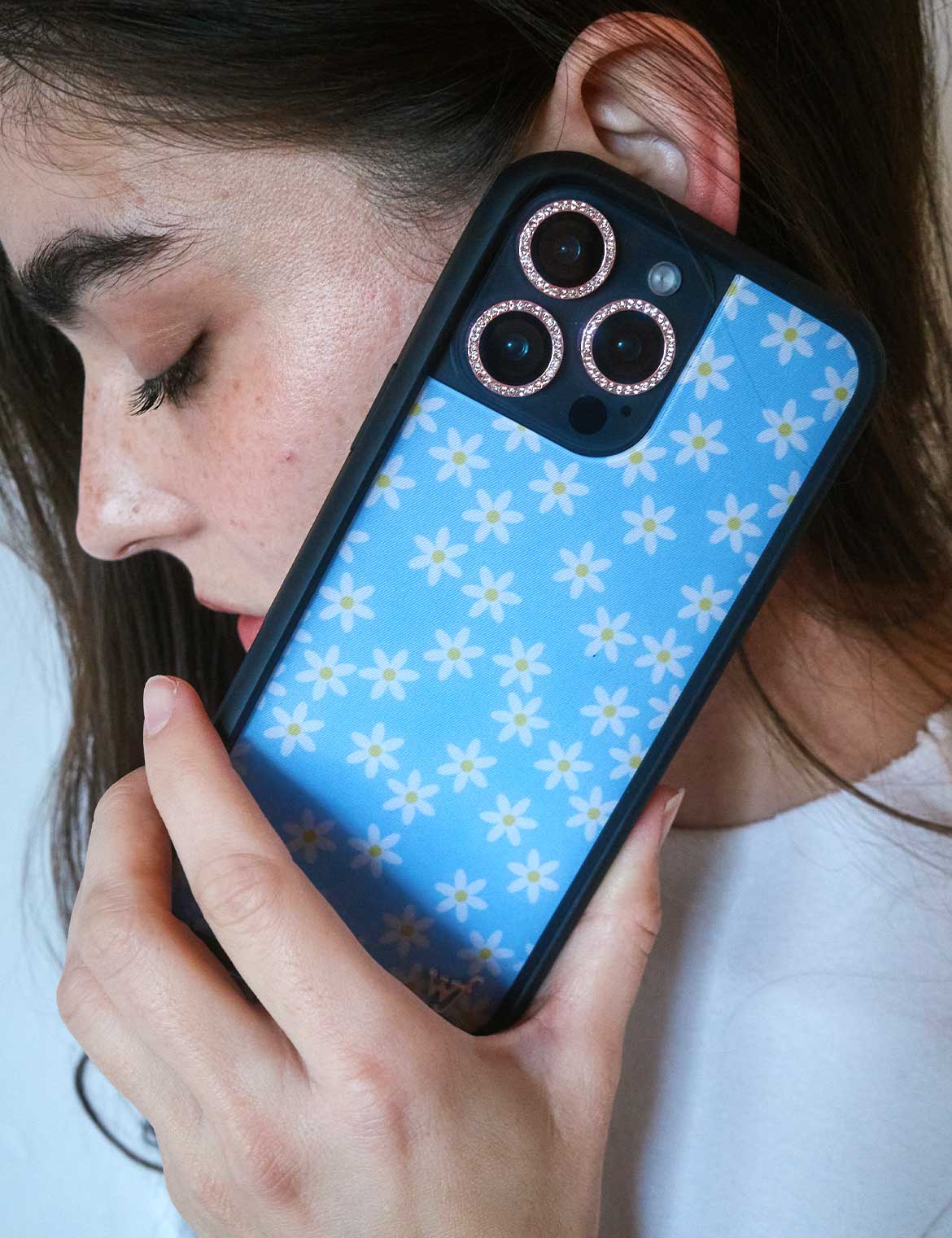 Blue Daisy iPhone Case