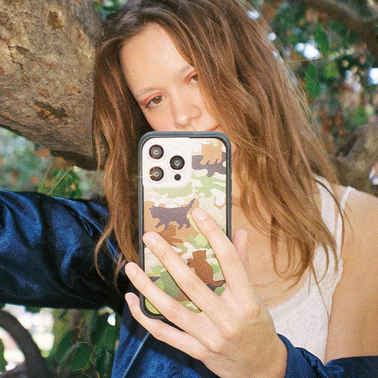 Cat Camo iPhone Case