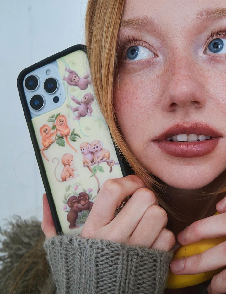 Monkey Biz iPhone Case