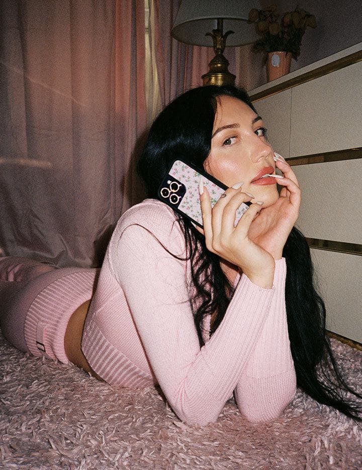 Posie Rosie | Baby Pink iPhone Case