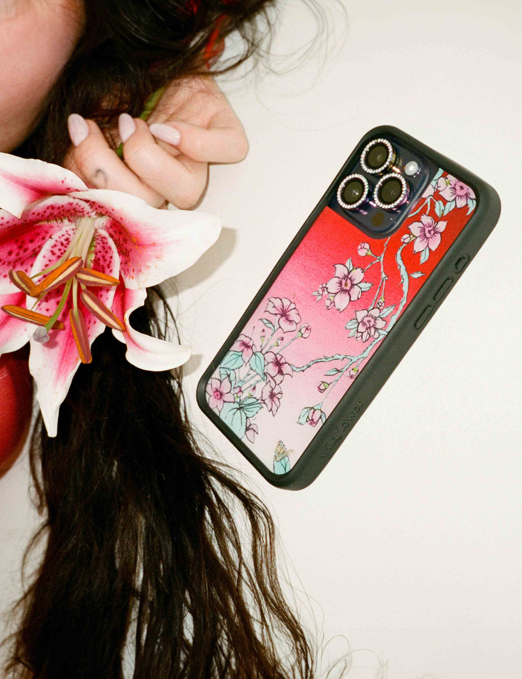 Serena Floral iPhone Case
