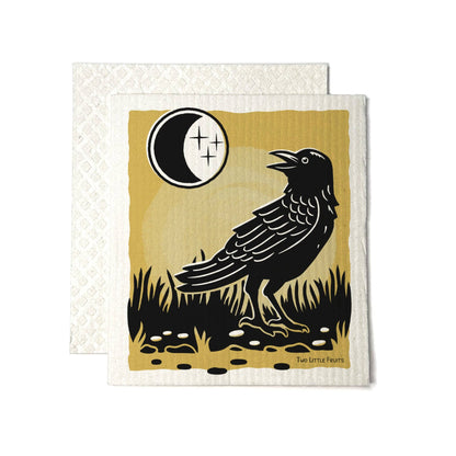 Crow Swedish Dishcloth