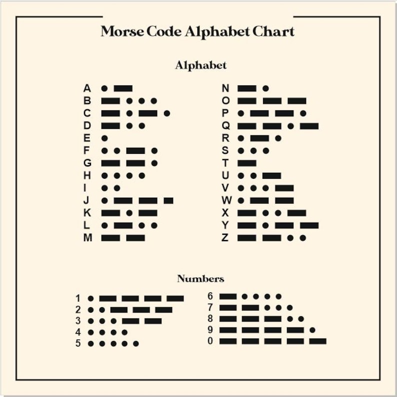 Morse Code Custom Name Necklace