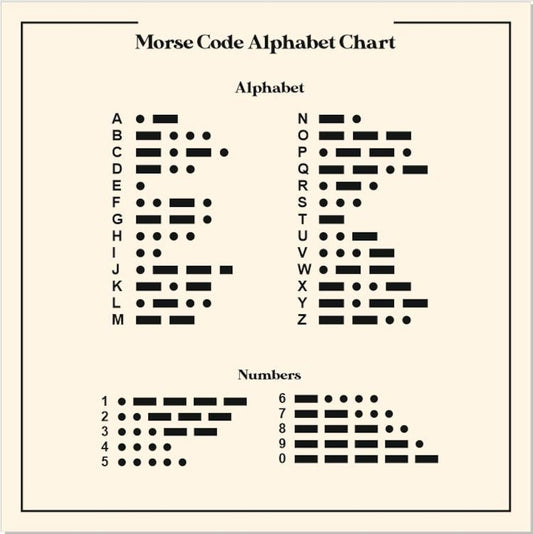 Morse Code Custom Name Necklace
