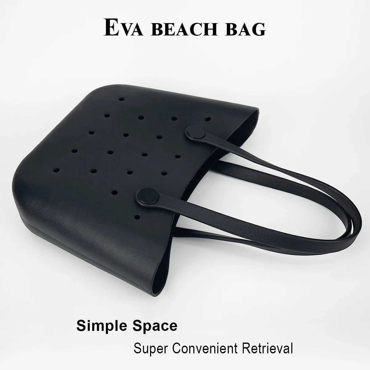 1 Piece Eva Soft Waterproof Rubber Beach Bag