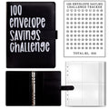 100 Envelope Challenge Binder – Budget Organizer for Cash Saving