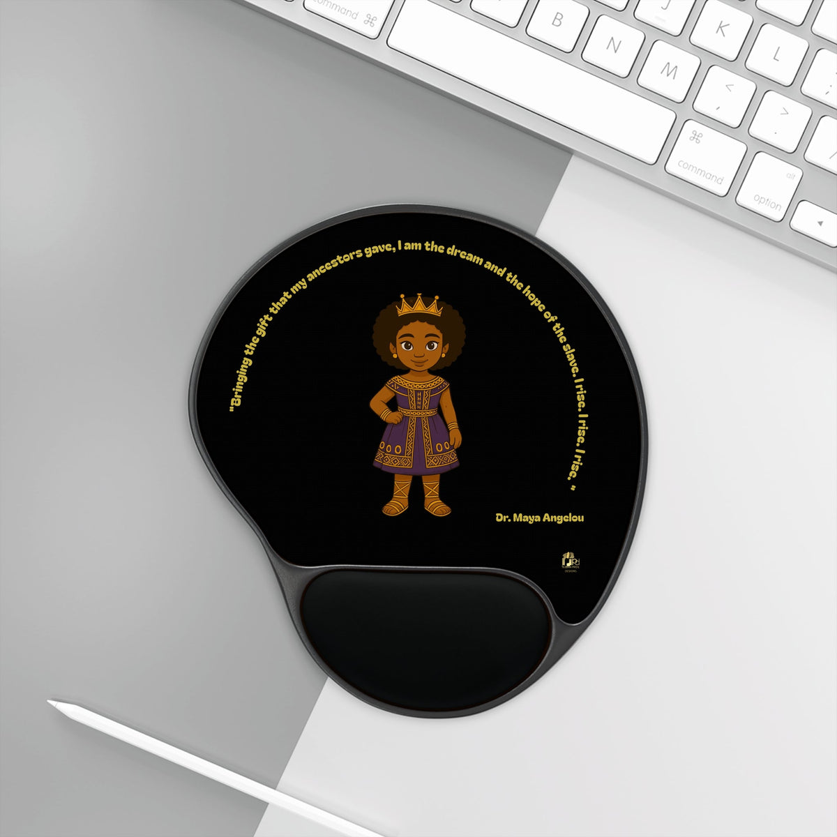 "I am the dream" Black Queen Mouse Pad
