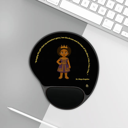 "I am the dream" Black Queen Mouse Pad